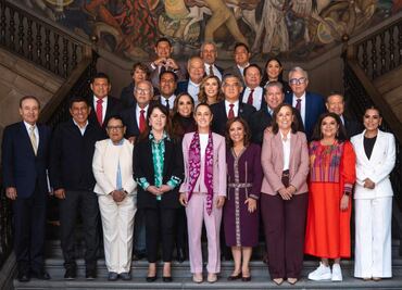 Sheinbaum se reúne con gobernadores en Palacio Nacional; revisan avances del IMSS-Bienestar