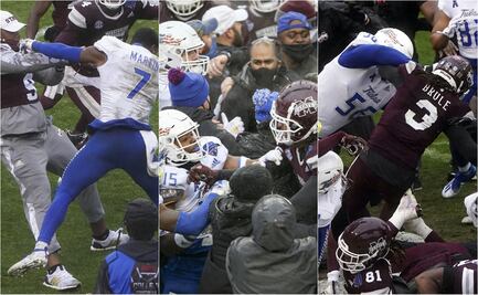 El Armed Forces Bowl finaliza con una brutal pelea campal