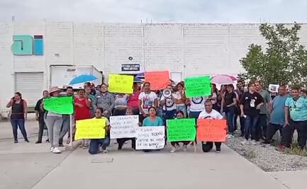 Trabajadores realizan paro laboral en empresa de Nazareno, Durango