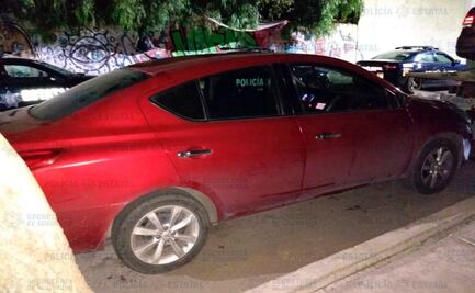 Policías estatales se enfrentan a balazos con ladrones de autos en Edomex