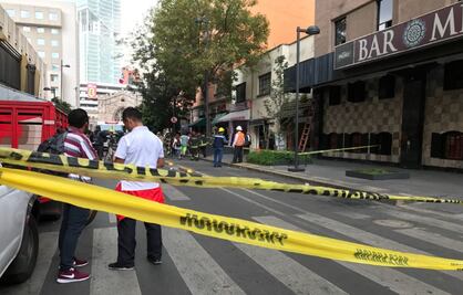 Explota mufa frente al teatro Metropólitan