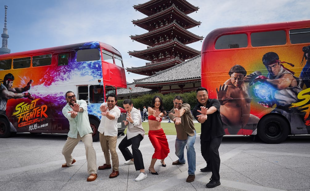 El elenco de Street Fighter visitó Japón como parte del World Warrior Tour. Foto: X @ParamountMexico