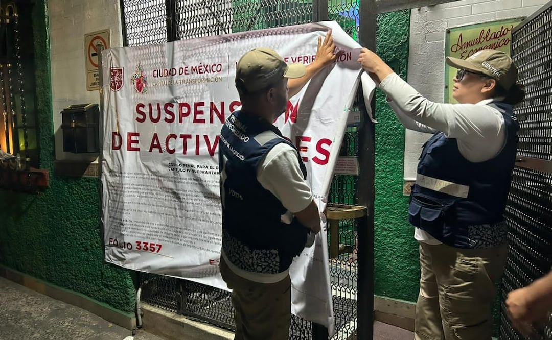 CDMX suspende tres hoteles irregulares; detienen a cuatro por quebrantar sellos en operativos. Foto: Especial