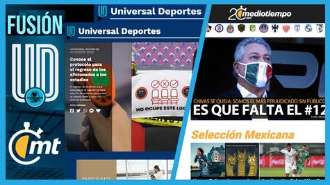 #Fusión: El Universal Deportes / MedioTiempo