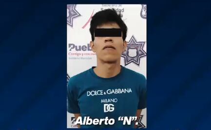 Cae quinceañero por liderar banda dedicada al robo de celulares y transporte público en Puebla