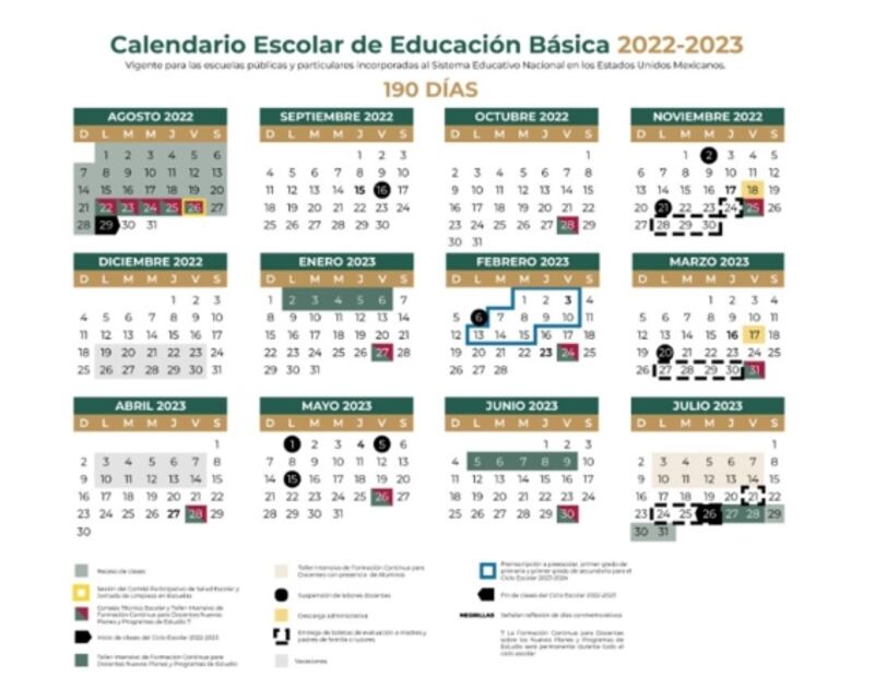 ¿Listos para las vacaciones de verano? Te decimos cuándo inician 