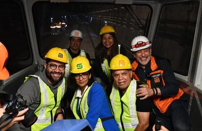 Rehabilitación del túnel de la Línea 12 con avance del 85%; diputados locales recorren el lugar