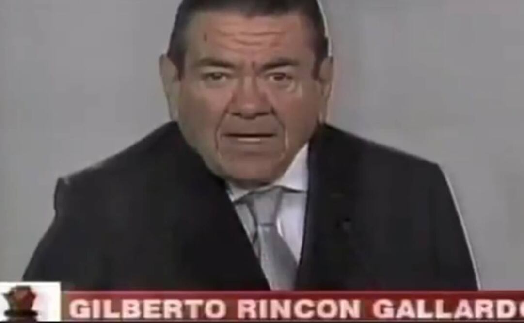 Gilberto Rincón Gallardo. Foto: captura de pantalla