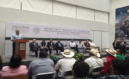 Sagarpa y campesinos acuerdan mantener diálogo