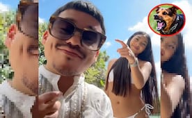 ¡Le echan el perro! Novia de Abelito sufre ataque y termina en el hospital