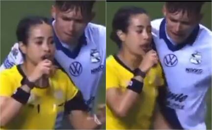 VIDEO: Katia Itzel García sufre agresión por parte de un jugador del Puebla