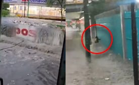 Colapsa sur de la CDMX por inundaciones tras fuertes lluvias este viernes, toma rutas alternas