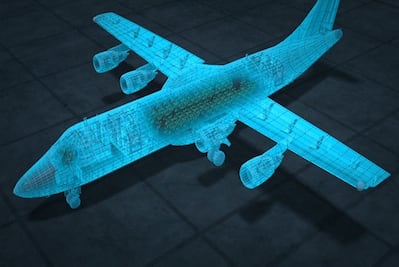 Animación de lo que pasó con el avión donde viajaba el Chapecoense