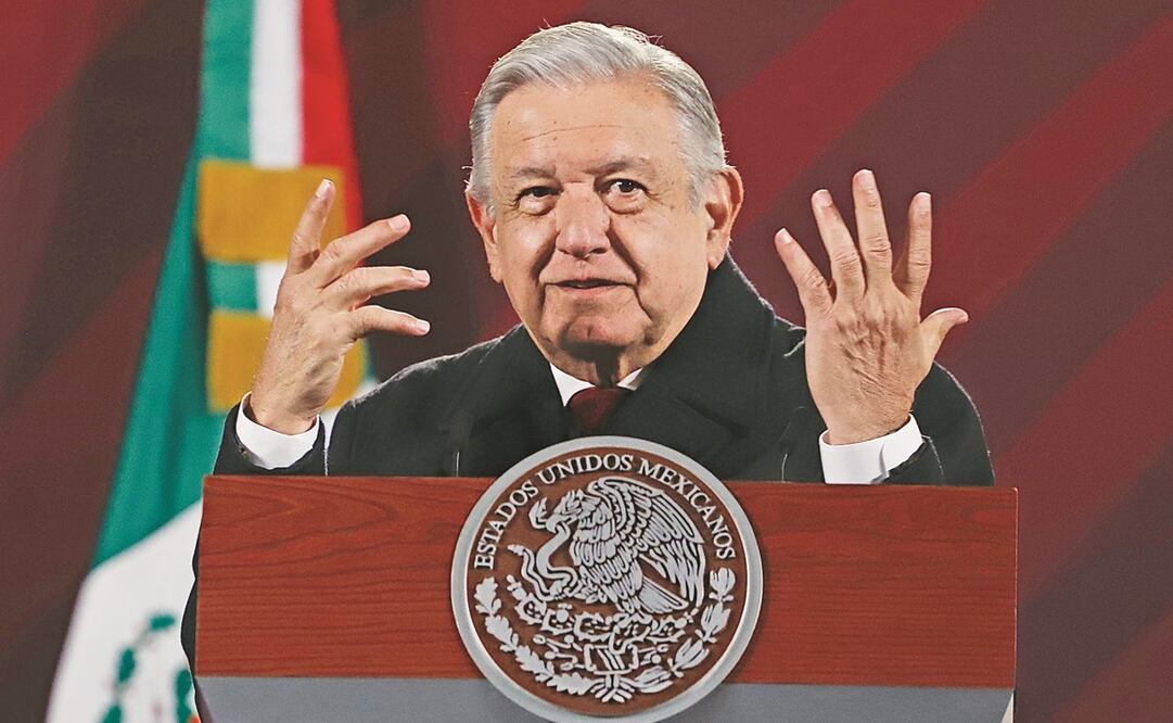 l presidente López Obrador dijo que ya no es posible tener la idea de que algo bueno puede salir del Inai. Foto: Berenice Fregoso / EL UNIVERSAL