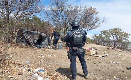 Durante búsqueda de "El Profe Chayo", desarticulan dos campamentos delictivos en Zacatecas