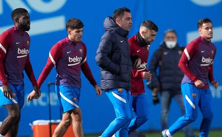 Xavi Hernández sobre la plantilla: "Me gusta mucho lo que veo" 