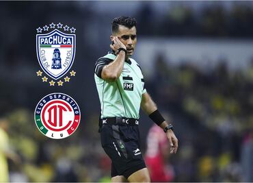 Liga MX: Adonai Escobedo será el árbitro central de la final de vuelta entre Pachuca y Toluca