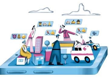 “Es una red de redes que funciona como botón de pánico”