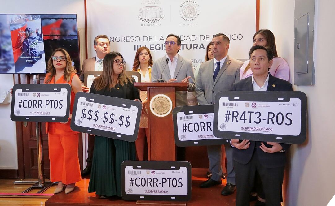 Diputados del PAN  acusaron al Gobierno de la CDMX de utilizar a la policía de tránsito como herramienta recaudatoria ante su crisis financiera. Foto: Especial