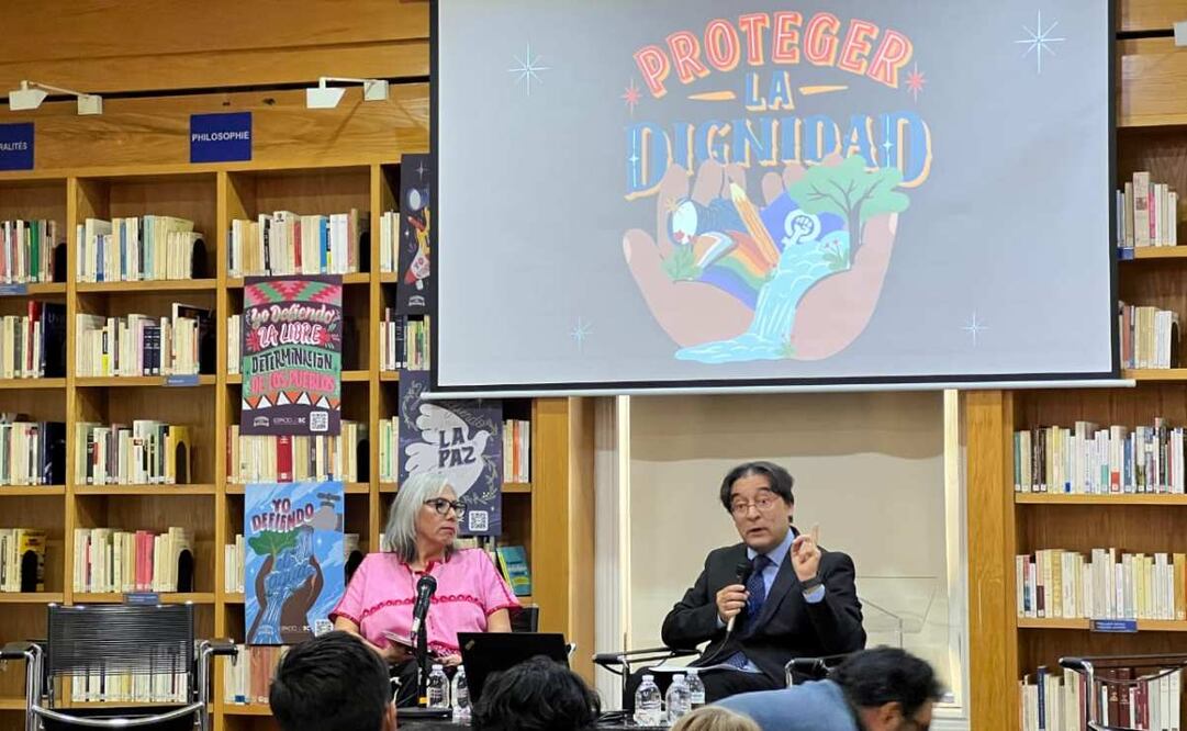 El Espacio OSC para la Protección de Personas Defensoras de Derechos Humanos y Periodistas presentó “Proteger la Dignidad” este martes 21 de octubre de 2025. Foto: Especial