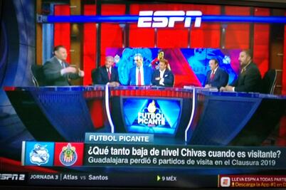 Comentarista de ESPN llama cabr%$ a jugador de Cruz Azul