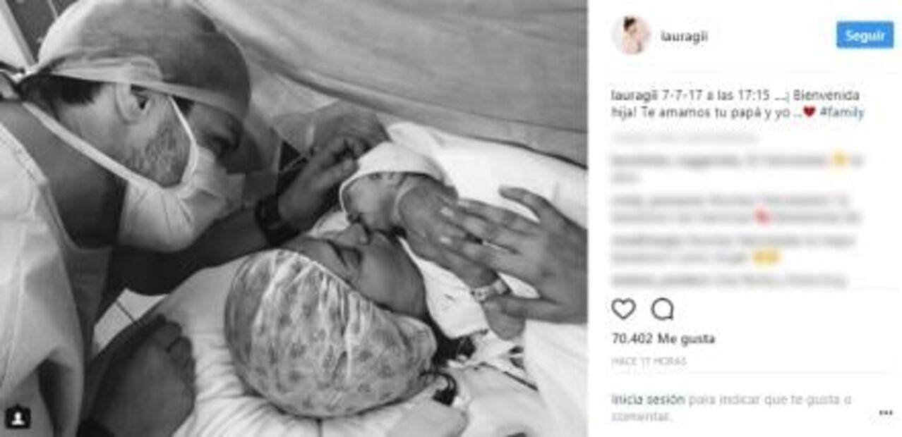 Laura G ya es mamá y comparte foto de su hija