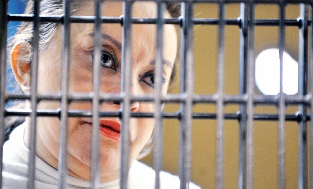 La maestra Elba Esther Gordillo Morales argumenta que padece hepatitis viral tipo C, hipertensión arterial e insuficiencia renal (ARCHIVO EL UNIVERSAL)