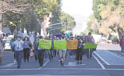 Personal del TSJ toma calles para exigir pagos