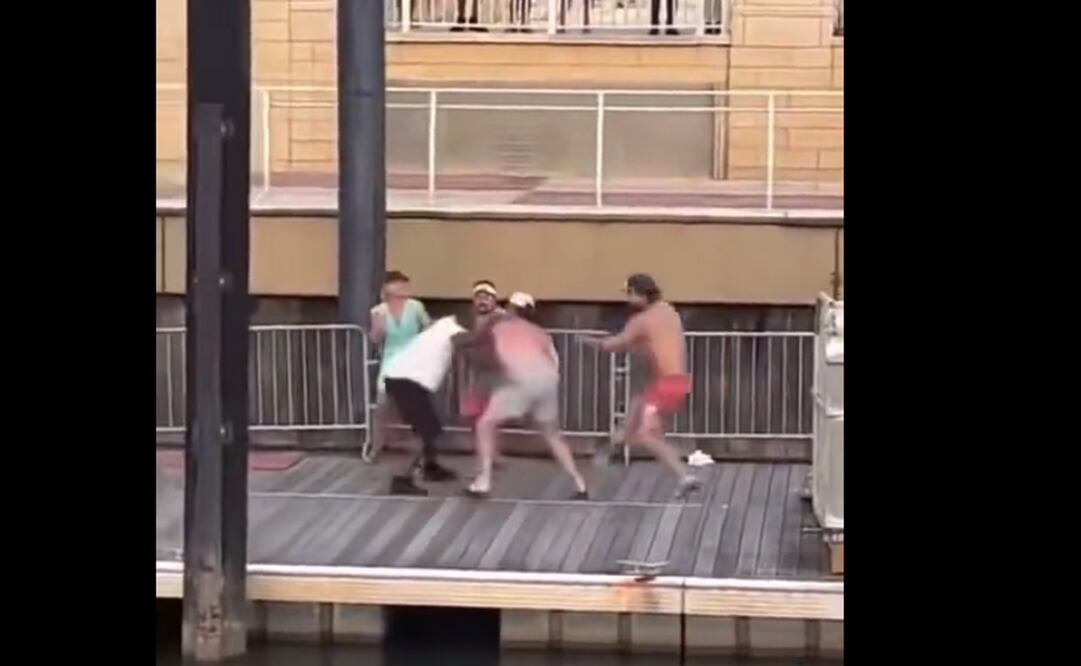 Por una pelea en Alabama, la policía dijo el domingo que varias personas fueron detenidas y que los cargos están pendientes. Foto: tomada de video