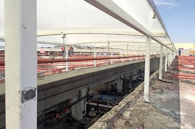 Avance mínimo en Nave Menor de La Merced