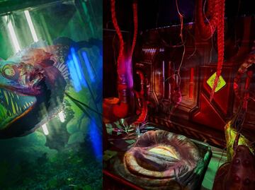 Encuentro con monstruos marinos en la expo de Acuario Inbursa