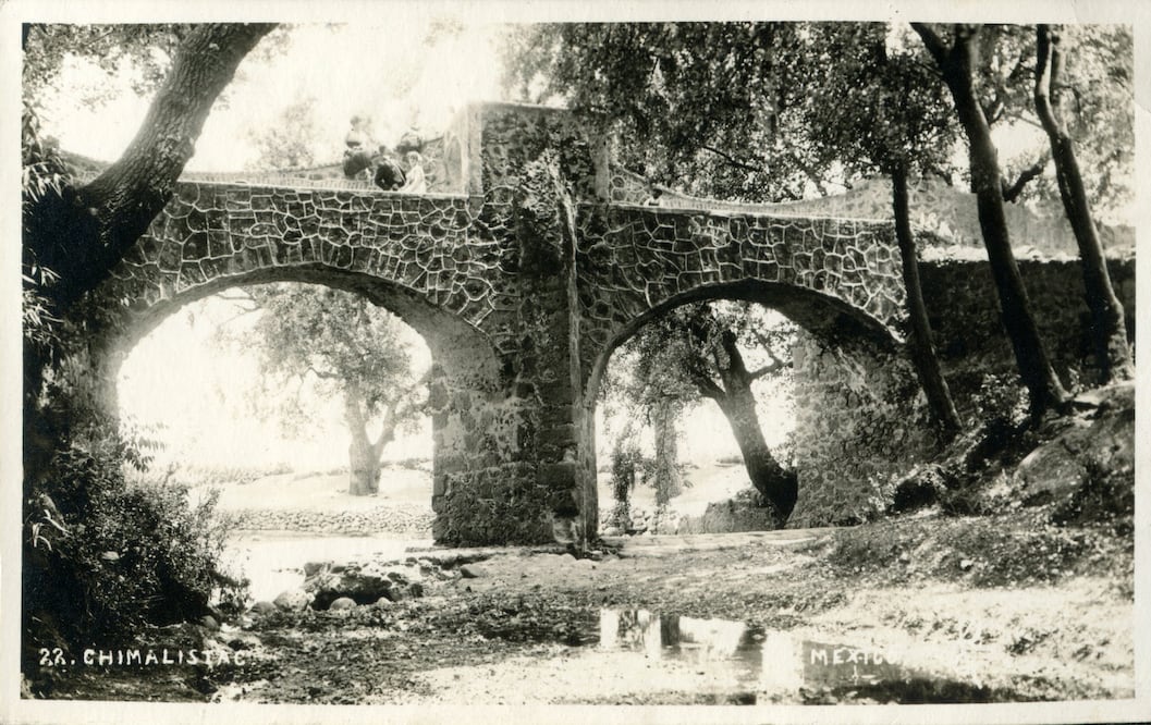 Los puentes del río que corría por Chimalistac