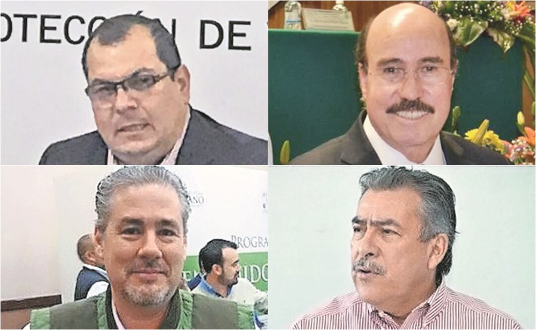 Darío Figueroa Navarro, Miguel Jiménez Llamas, Juan Manuel Hurtado y Javier Hernández (FOTOS: ESPECIALES)