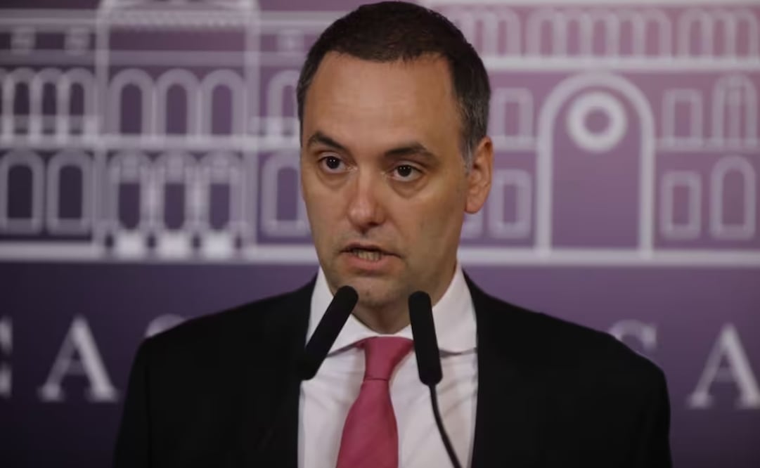 Conferencia de Manuel Adorni. Foto: Ricardo Pristupluk/ LA NACIÓN GDA