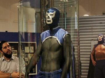 Así se ve Blue Demon, ídolo mexicano, sin límite de tiempo en El Estanquillo