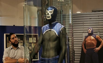 Así se ve Blue Demon, ídolo mexicano, sin límite de tiempo en El Estanquillo