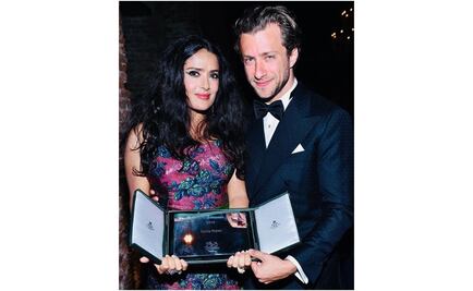 ​Salma Hayek recibe el Premio Franca Sozzani en Venecia