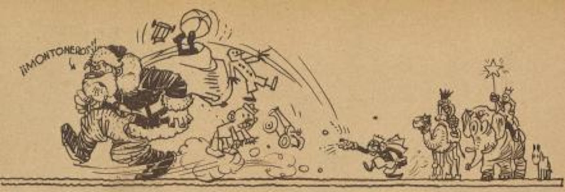 Los exploradores que salvaron a los Reyes Magos