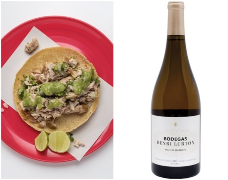 Opciones para maridar tus tacos con vino mexicano