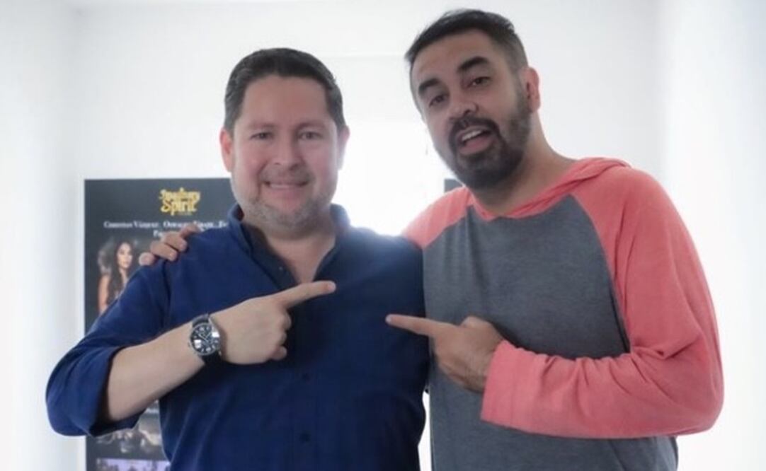 Víctor Miranda y Frank Rodríguez. Foto: Cortesía