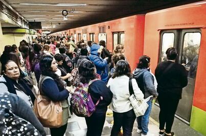 Metro implementa marcha de seguridad en seis líneas por lluvias en la CDMX 