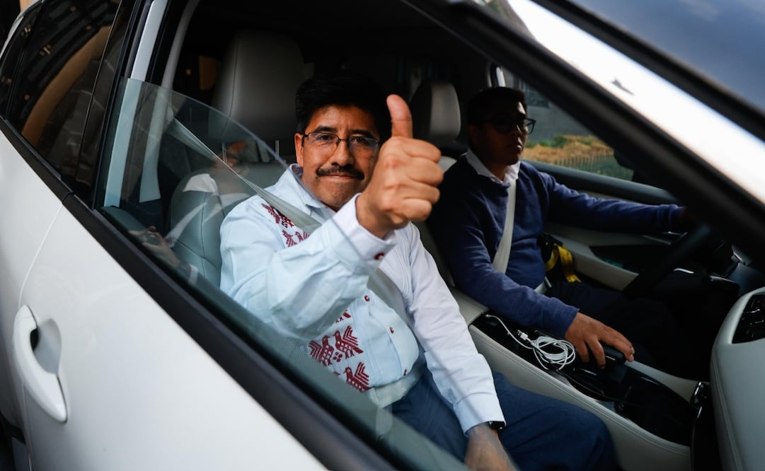 El presidente electo de la Suprema Corte de Justicia de la Nación, Hugo Aguilar Ortiz. Foto: Diego Simón Sánchez/ EL UNIVERSAL