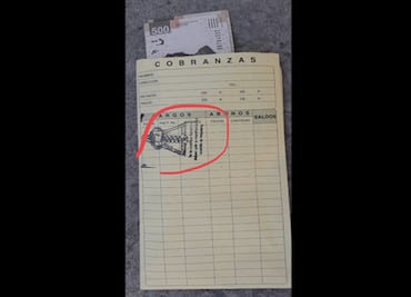 Descubren sobres de "nómina" del Cártel de Santa Rosa de Lima