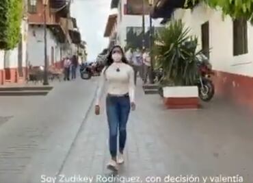 Zudikey Rodríguez vuelve a campaña; “nunca he permitido que el miedo me eche para atrás”, dice tras supuestas amenazas