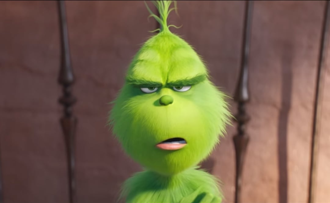 Así muchos, como El Grinch, con nada de espíritu navideño. Foto: Captura YouTube / Universalpicturesmx