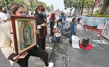 “¡Viva Cristo Rey y la Virgen de Guadalupe!”: los gritos afuera de la SCJN por despenalización de aborto