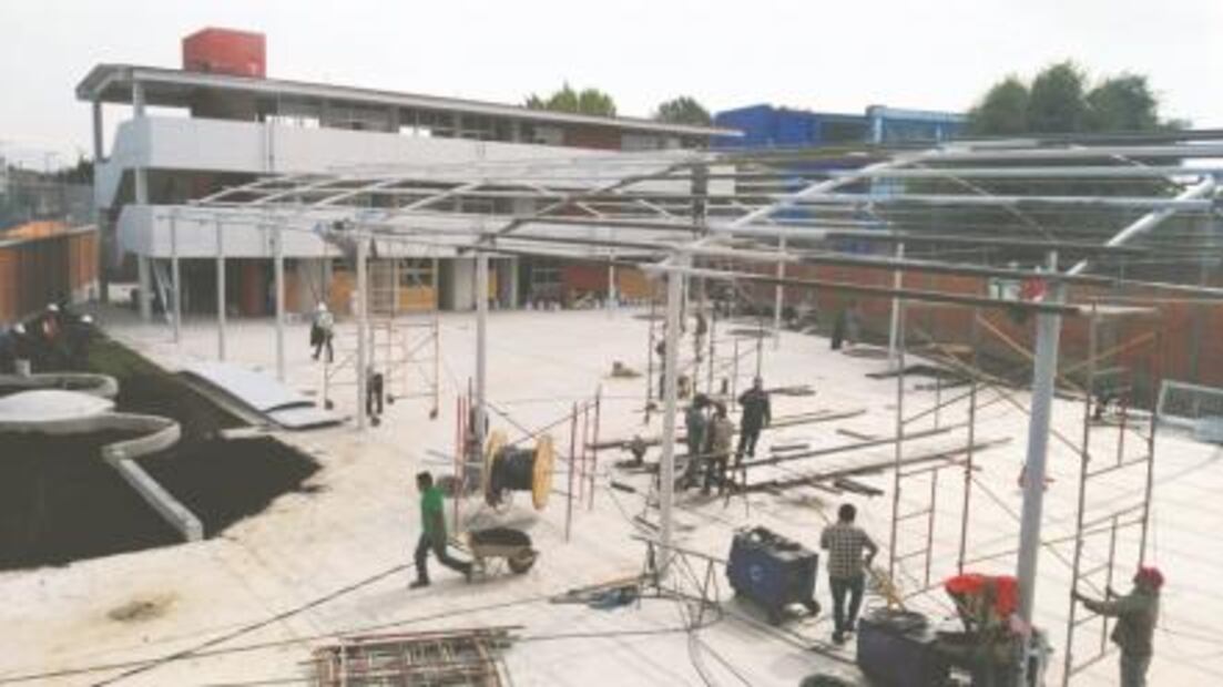 A 11 meses del 19-S, reconstruyen escuelas en CDMX