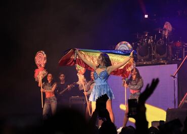 Danna Paola brindó mágica noche de amor e inclusión