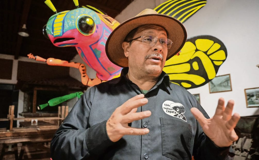 Rafael Eugenio Parrilla, director del parque ecoturístico dijo que en 2025 se halló una luciérnaga especial. Foto: LUIS CAMACHO/EL UNIVERSAL