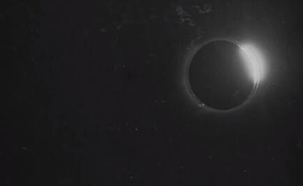 Hallan la primera filmación de un eclipse solar